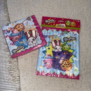 NIP Shopkins Deadstock Party Supplies